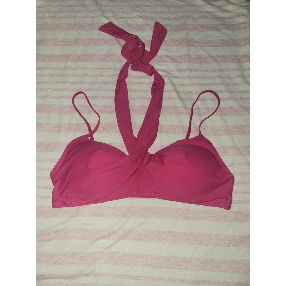 NWOT bikini top xl Pink